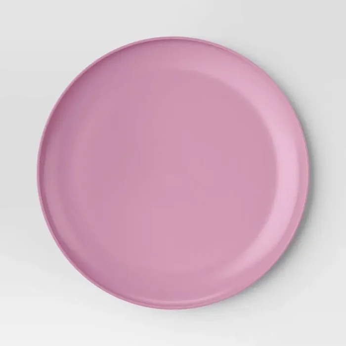 10.5″ Plastic Dinner Plate Pale Raspberry Pink – Room Essentials™
