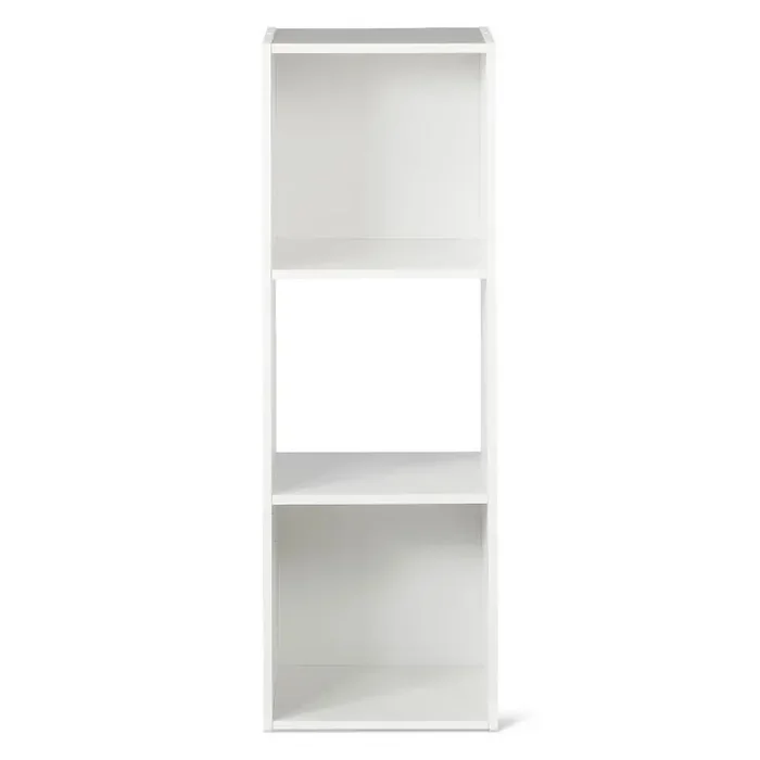 11″ 3 Cube Organizer Shelf White – Room Essentials™