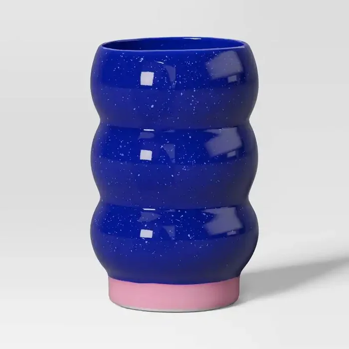 14 fl oz Wavy Handle Tumbler Blue – Room Essentials™