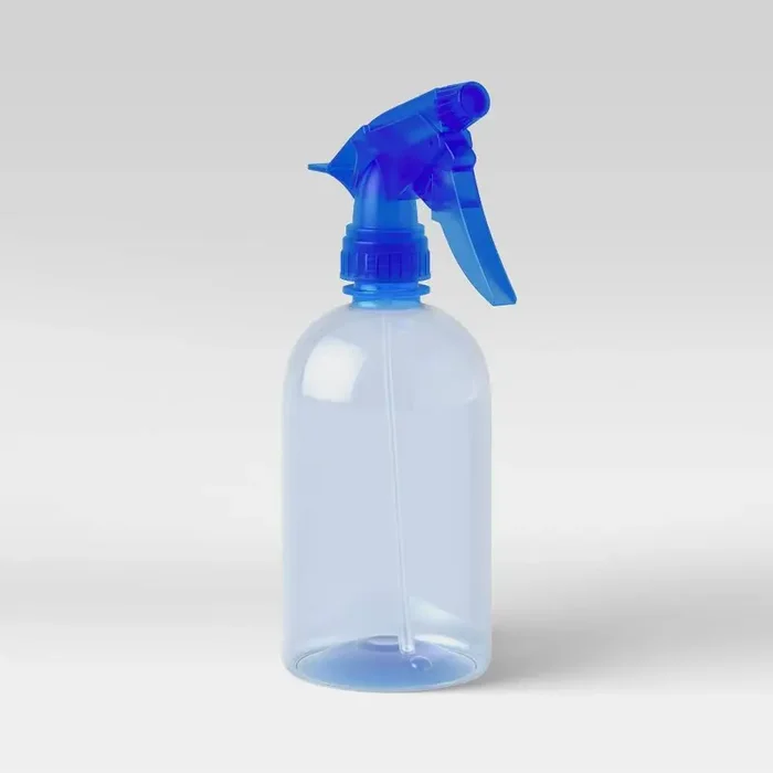 17 fl oz Garden Spray Bottle Royal Blue – Room Essentials™ Ergonomic Handle, Translucent, Plant Misting