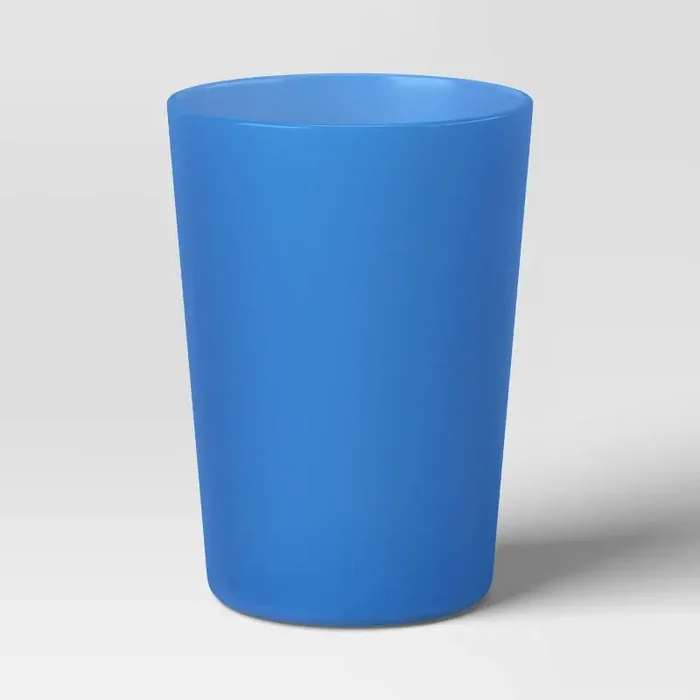 18 fl oz Plastic Short Tumbler Blue – Room Essentials™