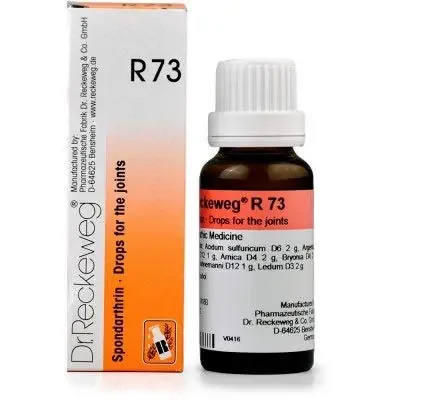 2 LOT X Dr. Reckeweg – Homeopathic Medicine – R73 – Joint Pain Drops