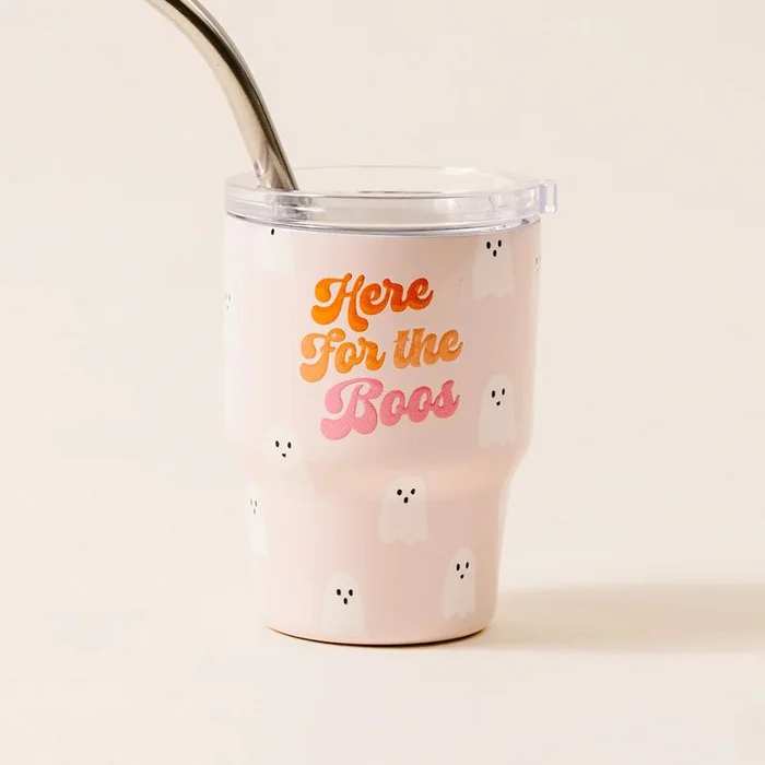 2 oz Tiny Tumbler w/ Here For The Boos