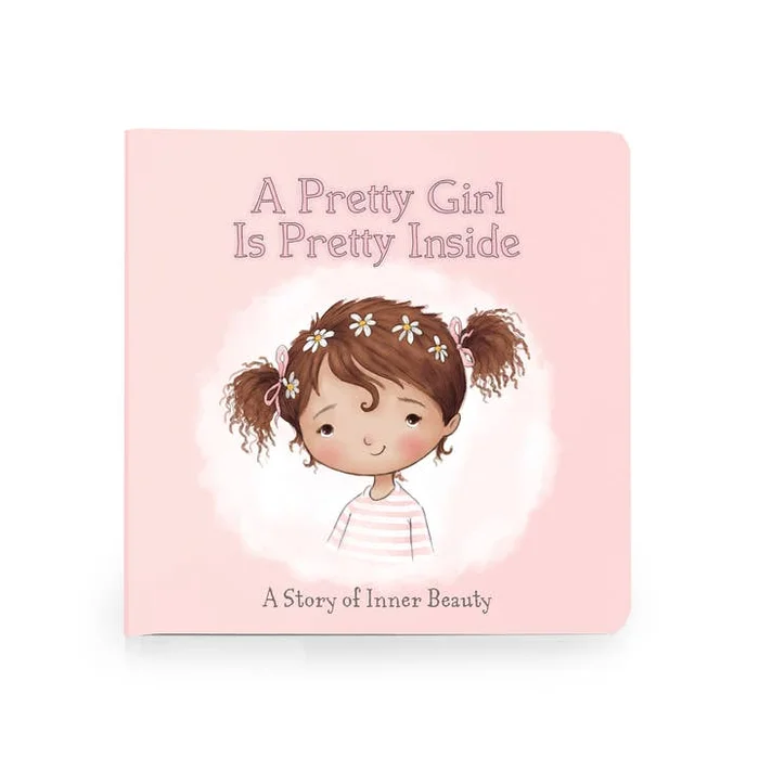 A Pretty Girl Board Book – (Brown Hair)