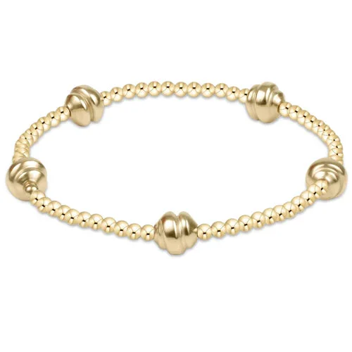 Admire Small Gold 2.5mm Bead Bracelet – Gold