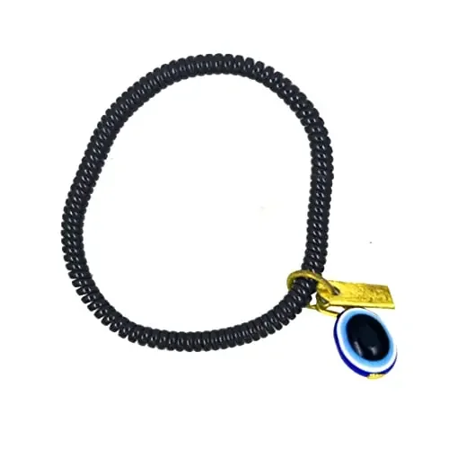 AFH Nazar Battu Evil Eye Knife Bracelet Free Size for Men and Women