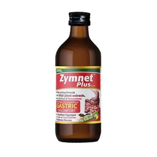 AIMIL Zymnet Plus Syrup Digestive Health & Acidity 200 ML