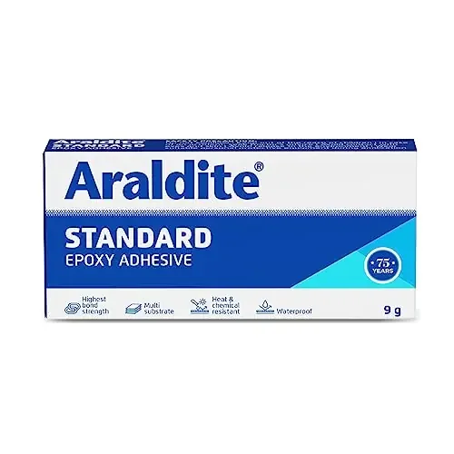 Araldite STANDARD 9g (Strongest epoxy adhesive – Bond fix repair DIY anything)