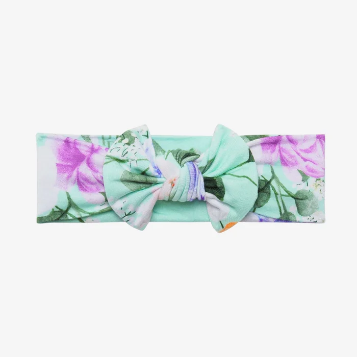 Baby Headwrap | Erin | Floral Baby Girl Headband