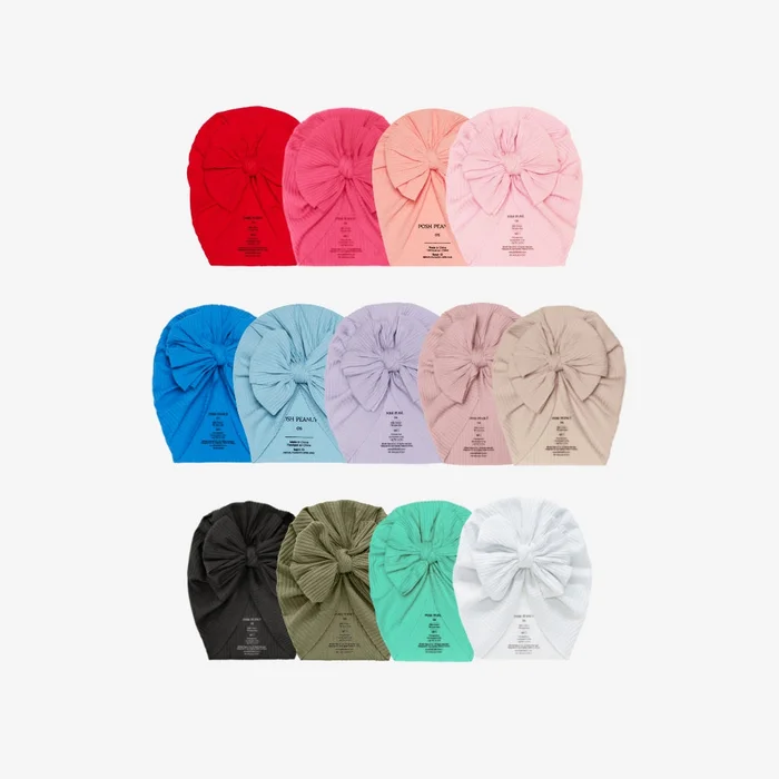 Baby Turban | Molly | Big Bow Baby Hat