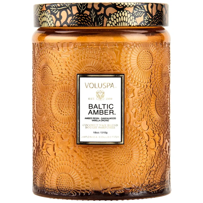 Baltic Amber – 18 oz Luxe Candle