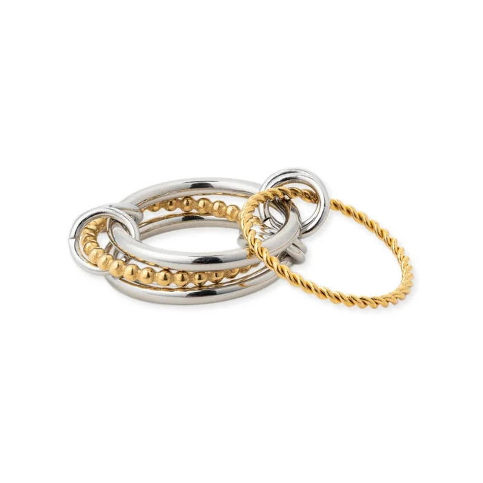 Barcha Maddox Stacked Ring – Two Toned