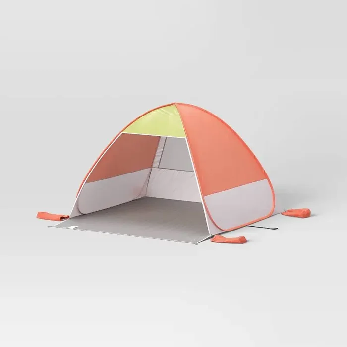 Beach Pop Up Shelter Coral – Sun Squad™
