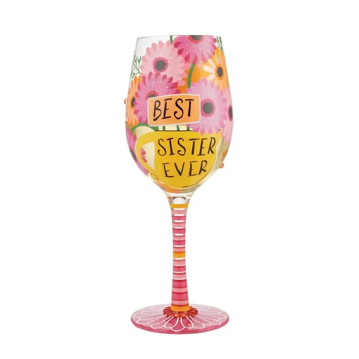 Best Ever Wine Glass Sister