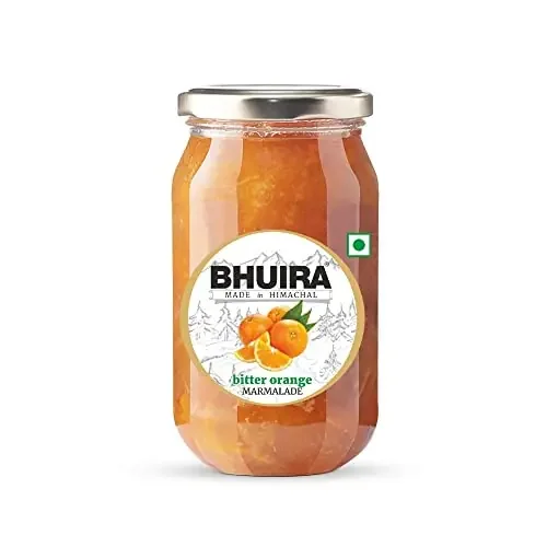 Bhuira All Natural Jam Bitter Orange Marmalade No Added preservatives No Artifical Color Added 240 g Pack of 1