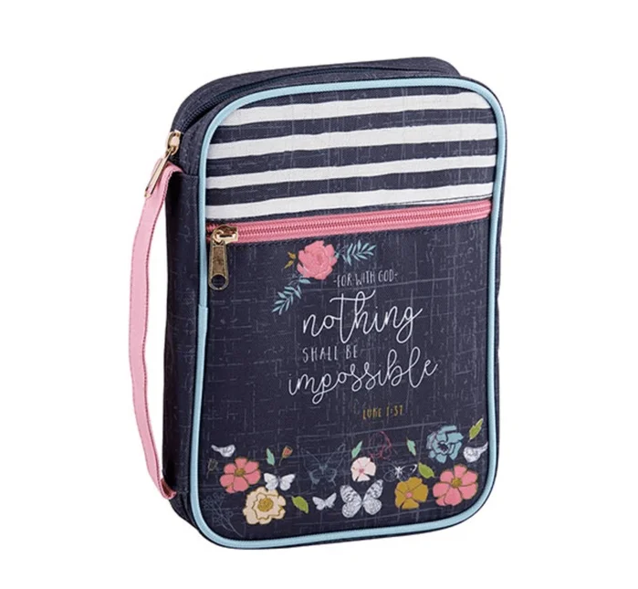 Bible Cover – Nothing Shall Be Impossible