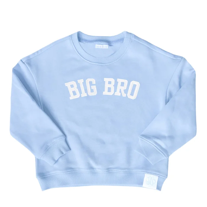 Big Bro Sweatshirt (sizes 12m – 8): 2T