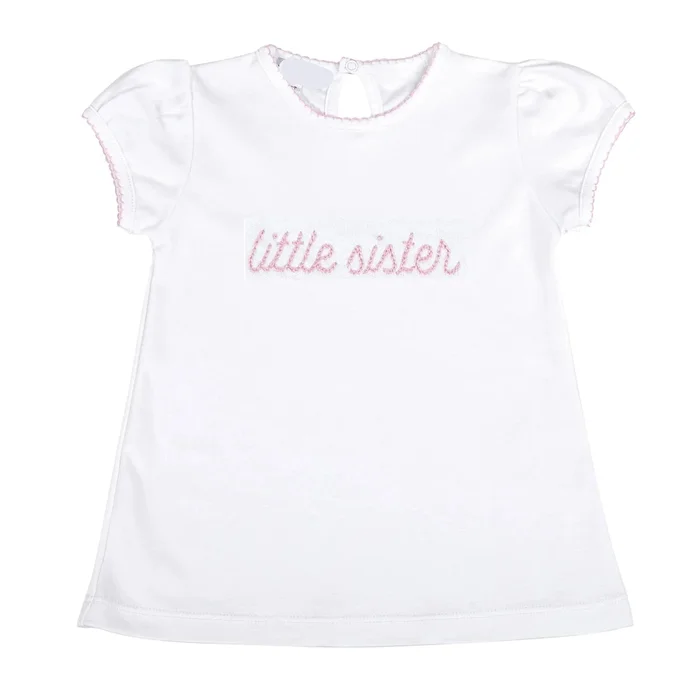 BIG SISTER EMBROIDERED TEE