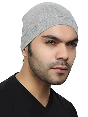 BISMAADH Cotton Helmet Skull Cap (FreeSize)