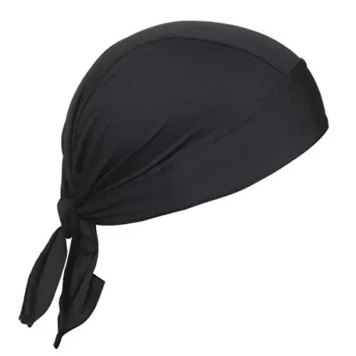BISMAADH Stretch Lycra 4way Patka/Skull Cap Bandana – Cycling Riding Fashionable Helmet Liner Head Cap for Men & Women