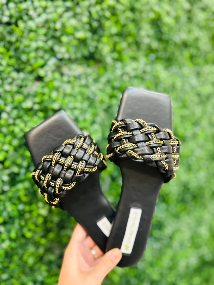 Black Chelsi Sandals