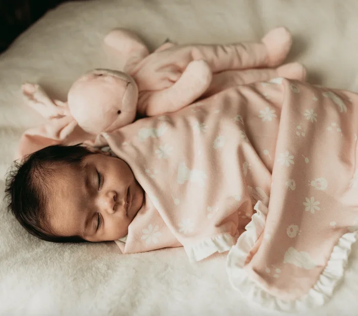 Bloom Receiving Blanket