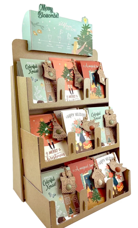 Blossombs Ornament Card