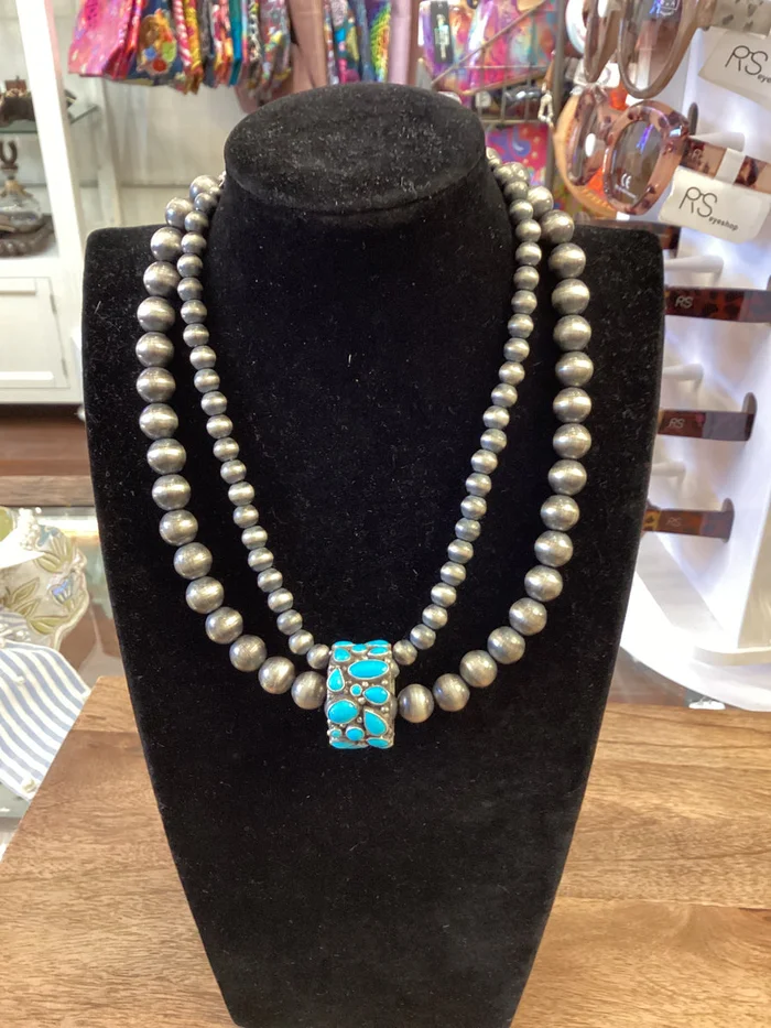 Blue Turquoise Rondell