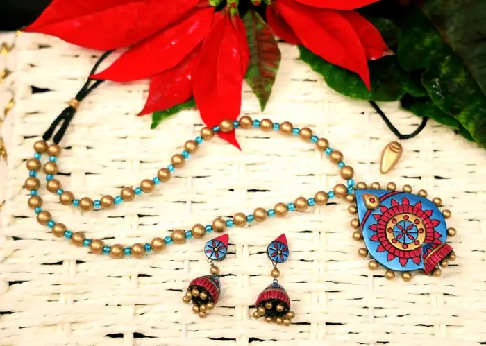 Bona Dea Floral Magic Terracotta Jewelry