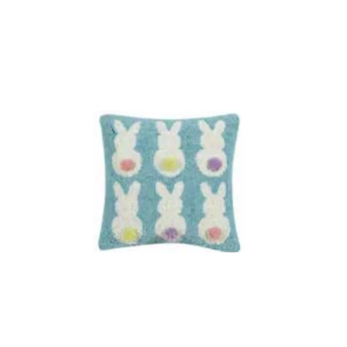 BUNNY BACKS HOOK PILLOW