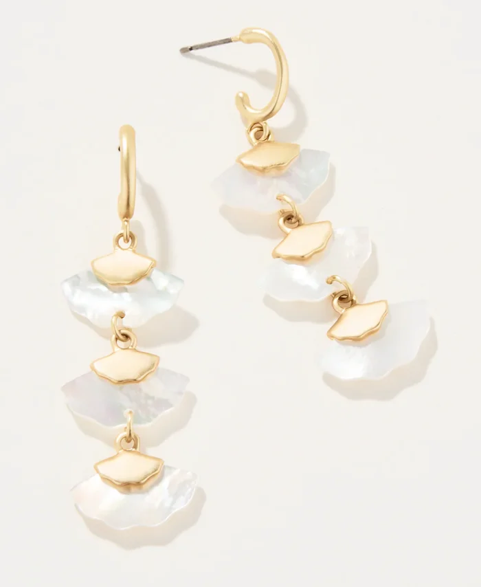 Buttercup Dangle Earrings Mother-of-Pearl – Spartina