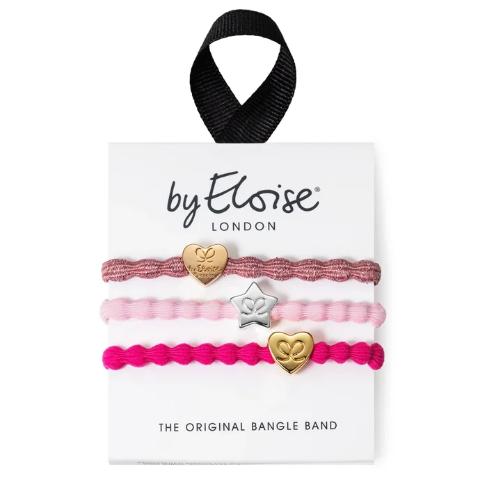 byEloise Bangle Bands Set of 3 | Pretty in Pink