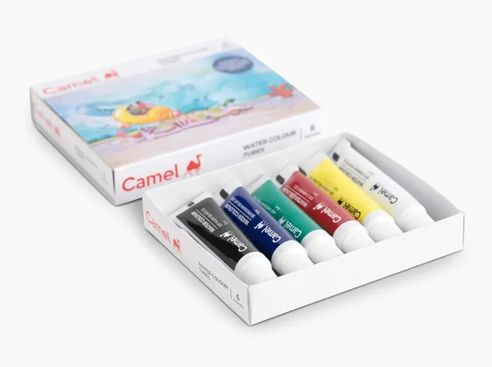 Camel Student Water Color Tube – 5Ml Tubes 6 Shades