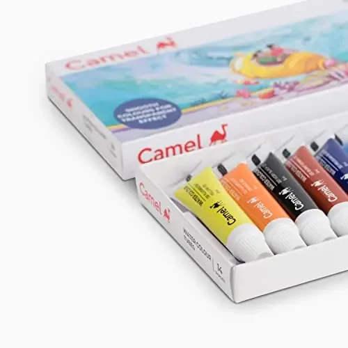 Camlin Kokuyo Student Water Color Tube – 5ml, 14 Shades