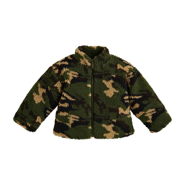 CAMO SHERPA TODDLER JACKET