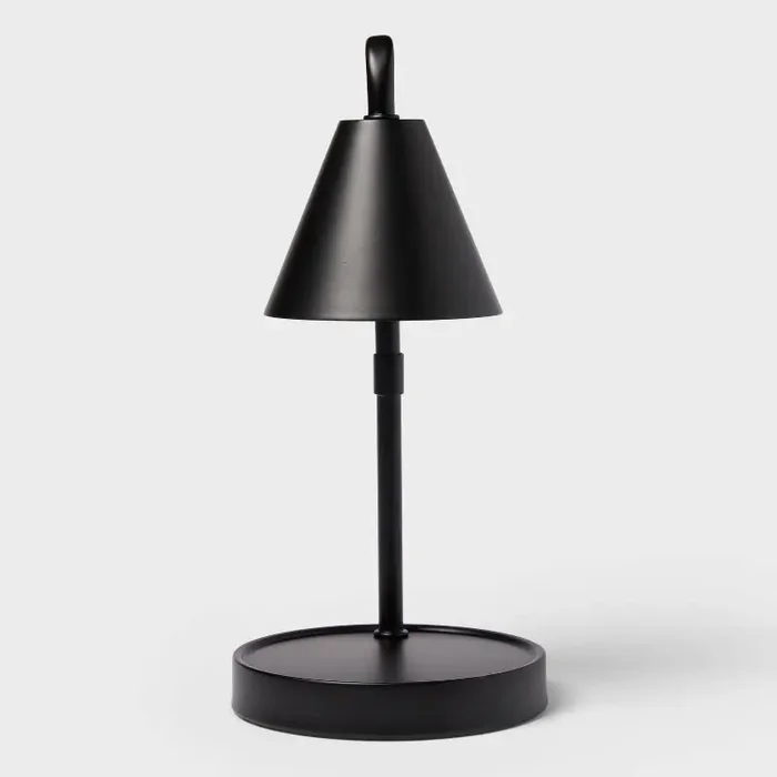 Candle Lamp Warmer Black Metal – Room Essentials™