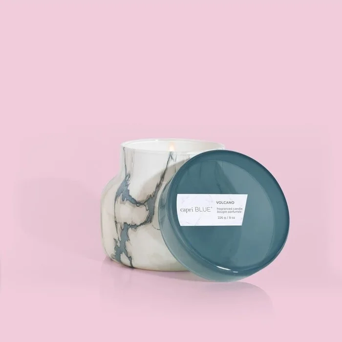 Capri Blue| Volcano Modern Marble Signature Jar| 19oz