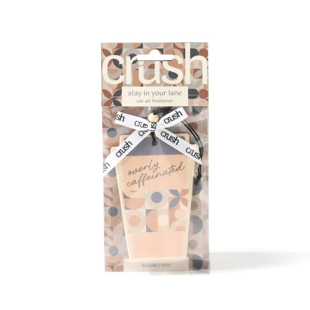 Car Air Freshener – Overly Caffeinated
