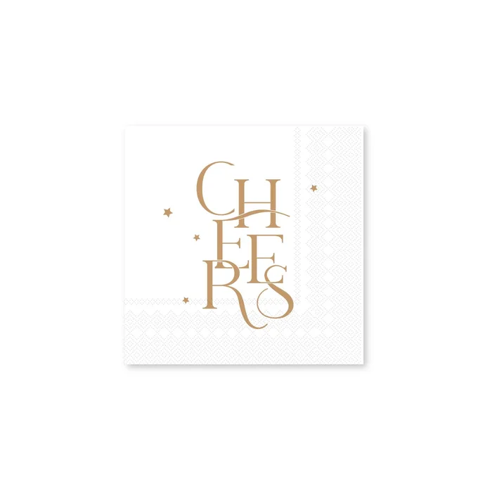 CHEERS COCKTAIL NAPKINS