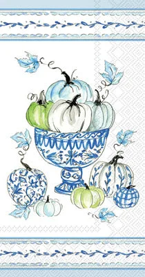 CHINOISERIE PUMPKINS GUEST TOWEL