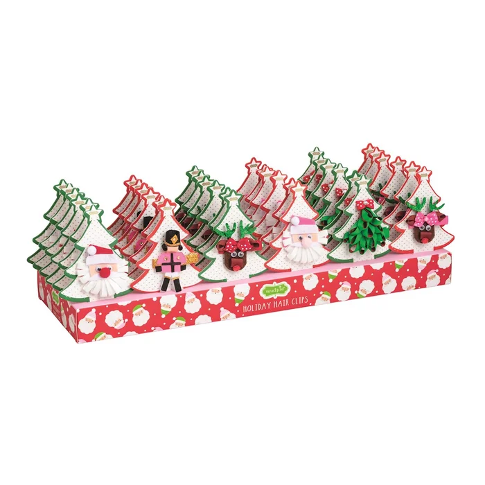 CHRISTMAS ICON HAIR CLIPS