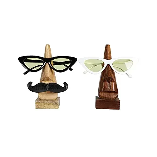 CHURU SILVERWARE Spectacles or Eye-Glasses Stand Set – Couple