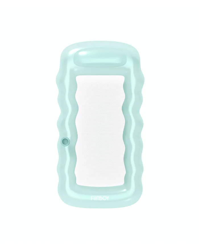 Clear Mint Mesh Lounger – FUNBOY