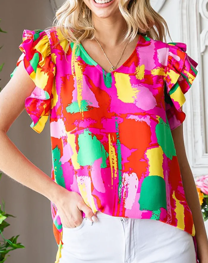 Color Me Happy Top