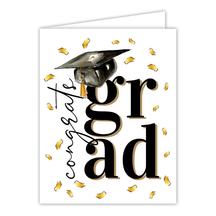 CONGRATS GRAD GREETING CARD