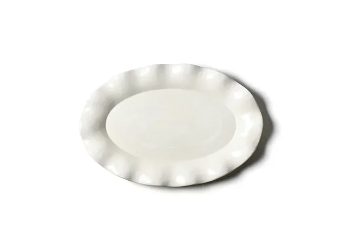 Coton Colors Signature White Oval Platter