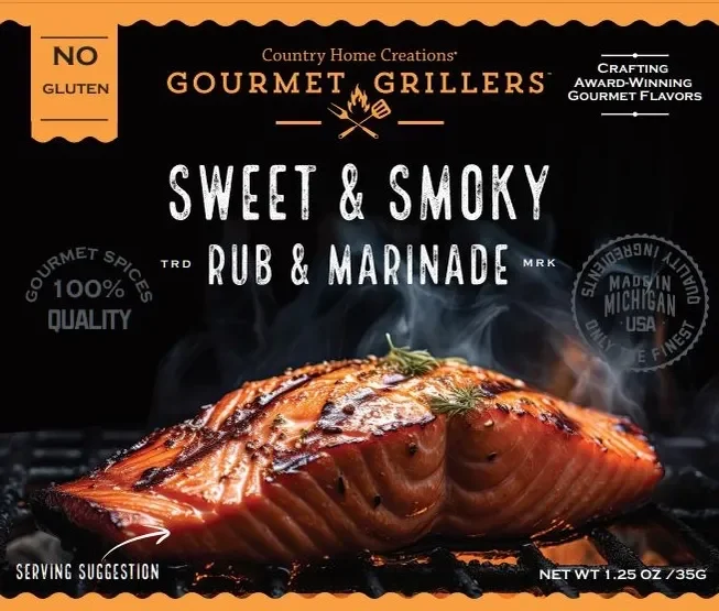 Country Home Creations Gourmet Grillers Sweet & Smoky Rub & Marinade