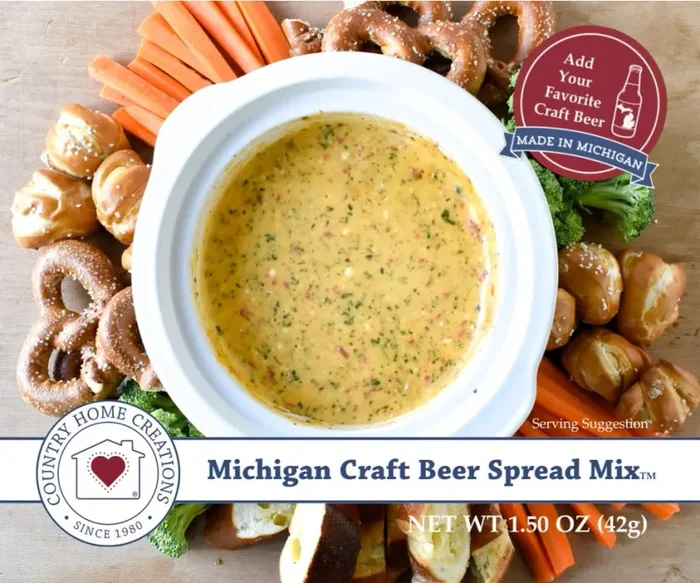 Country Home Creations Taste of Michigan – Michigan Craft Beer Cheese Spread