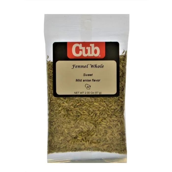 Cub Fennel Seed Whole, 2 Ounce