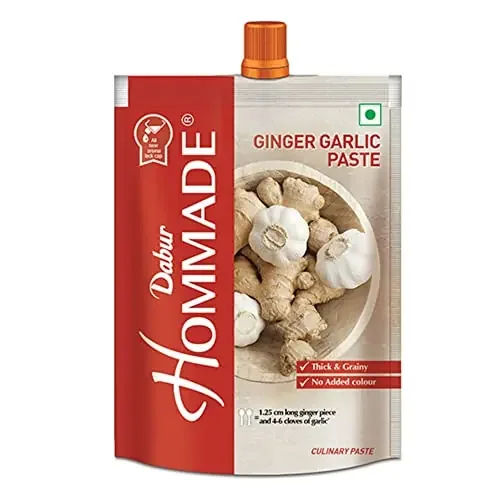 Dabur Hommade Ginger Garlic Paste, 200g